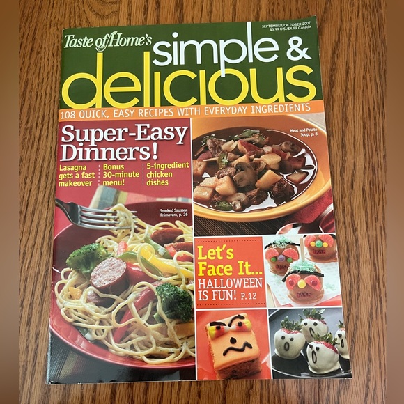 12 issues of Simple & Delicious magazine by Taste of Home - Picture 9 of 14